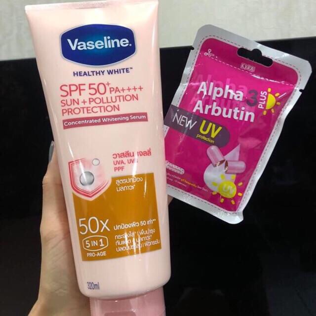 (CHÍNH HÃNG) Vaseline 50X hàng siêu thị Thái Lan