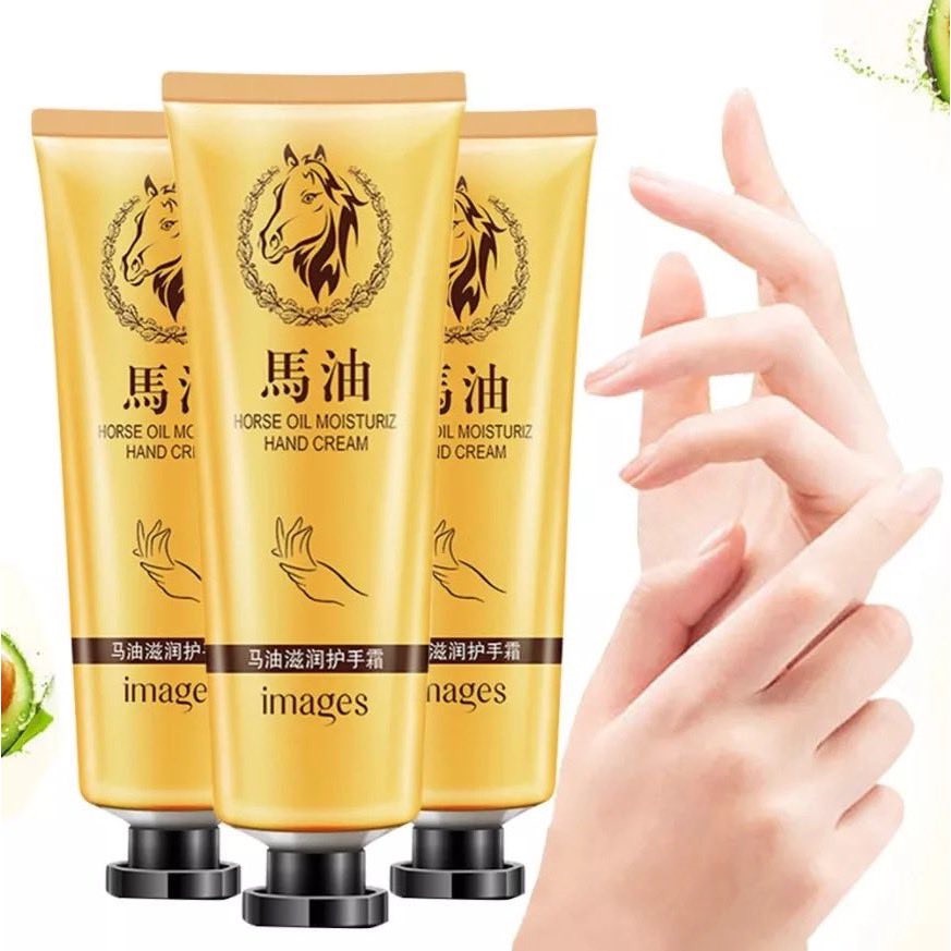 Kem Dưỡng Da Tay Chiết Xuất Dầu Ngựa Dưỡng Ẩm Chống Nứt Nẻ GYLMZ941