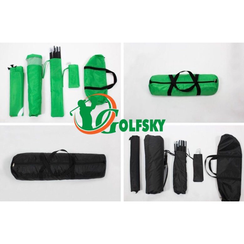 Combo Lồng Tập Golf 3m  x2m + Thảm Swing 1,25m x 1m