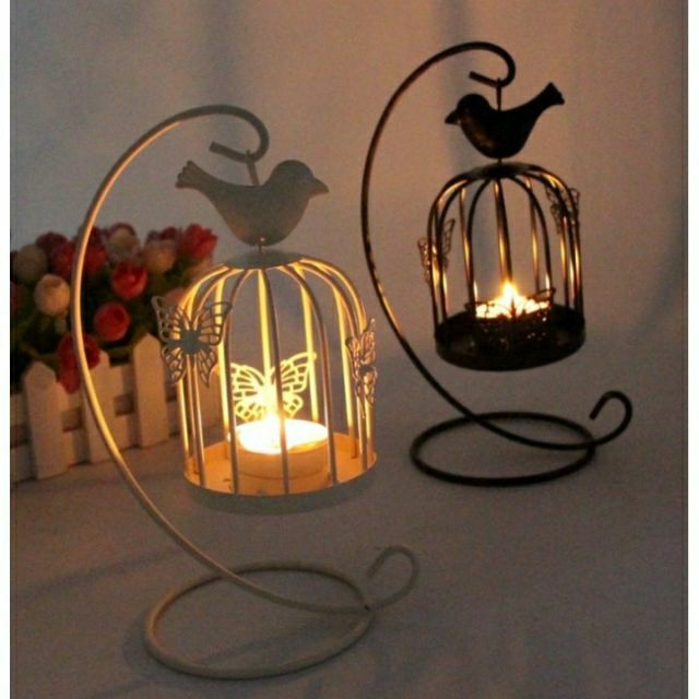 Lồng chim sắt trang trí Vintage Số 03