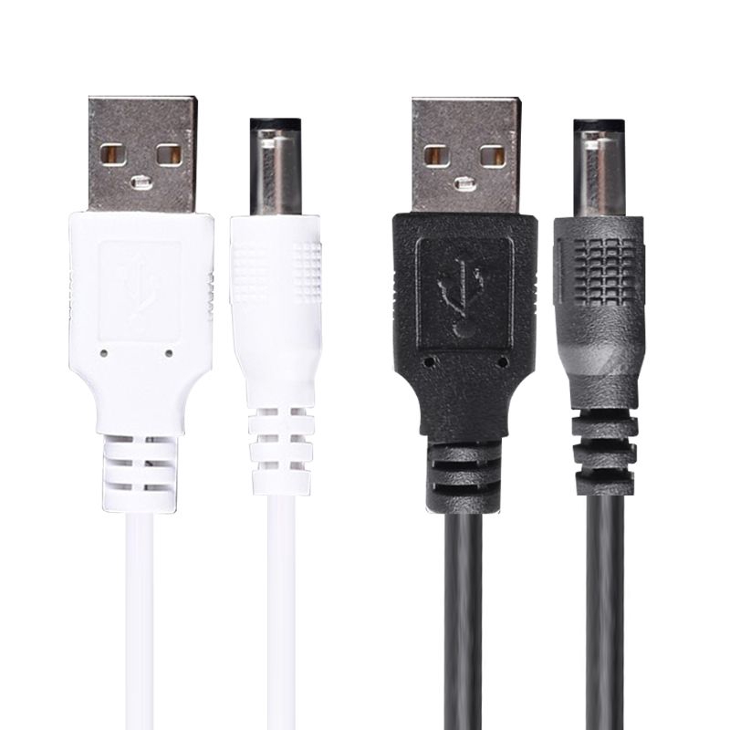 Dây Cáp Sạc Chuyển Đổi Từ Đầu Usb Sang Dc 5.5x2.1 mm Dc5V