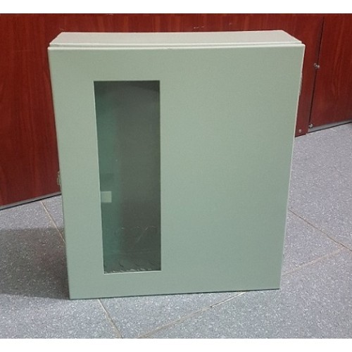 Tủ Đựng Đầu Ghi Camera - Hộp Điện Kỹ Thuật Chất Liệu Tôn Cao Cấp 45*38*12 Có Cửa Khóa