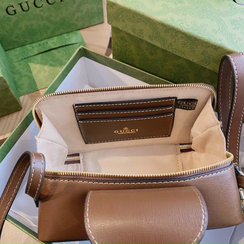 Túi Xách Cốp GC bản hàng chuẩn fullbox xanh size 20