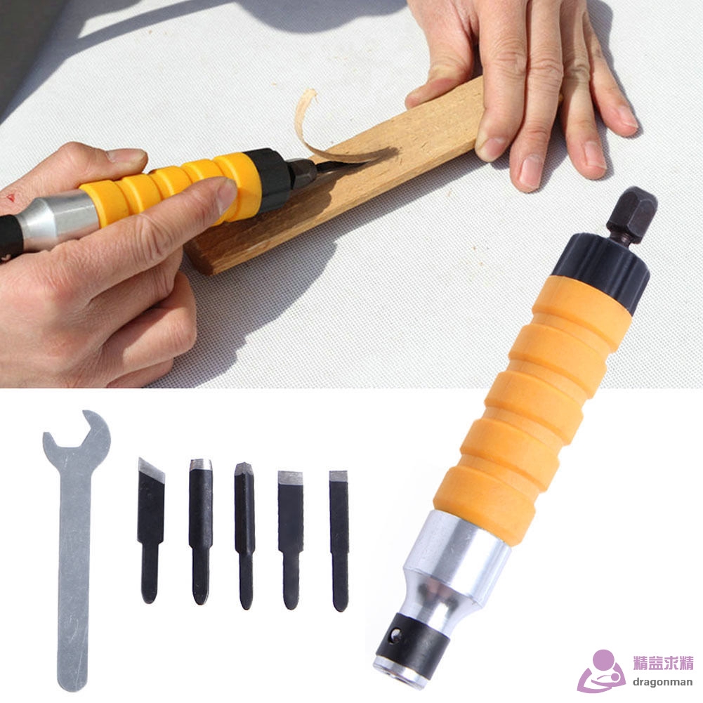 Dụng Cụ Đo Chisel Bằng Gỗ Cho Máy Khoan Điêu Khắc