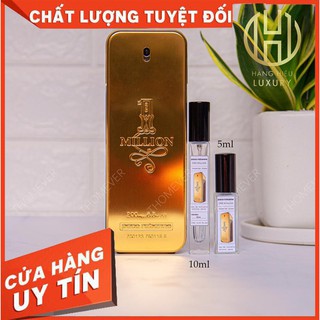 [Auth]- Mẫu Thử Nước Hoa Nam Paco Rabanne 1 Million 10ml