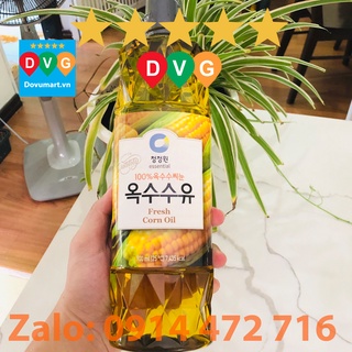 Dầu Ngô Bắp Hàn Quốc Daesang 900ml ( 826g) - Fresh Corn Oil