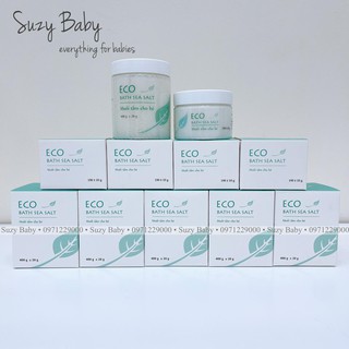 Muối tắm thảo dược eco tắm cho bé
