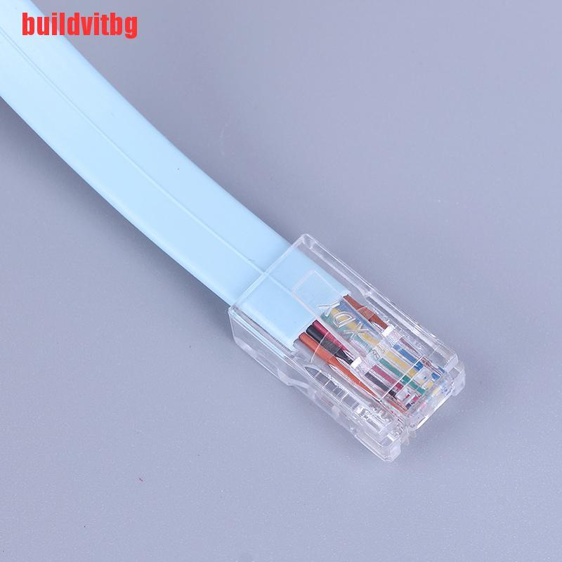 Cáp Chuyển Đổi Mạng Lan 1.8m Db 9pin Rs232 Sang Rj45 Cat5 Ethernet