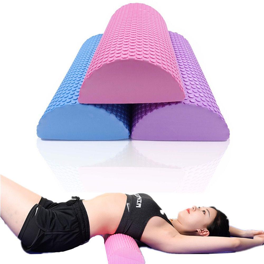 Khối Lăn Bằng Xốp EVA Hình Bán Nguyệt 30-45cm Hỗ Trợ Luyện Tập Yoga / Thể Hình