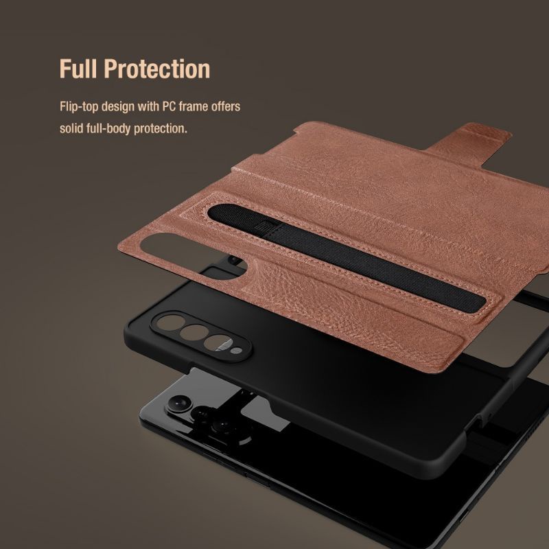 Bao da NILLKIN Samsung Z FOLD 4 / Z Fold 3 chuẩn xịn