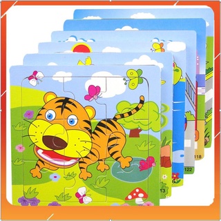 Combo 10 tranh ghép gỗ 9 mảnh ( tranh ghép tư duy- tranh ghép gỗ)
