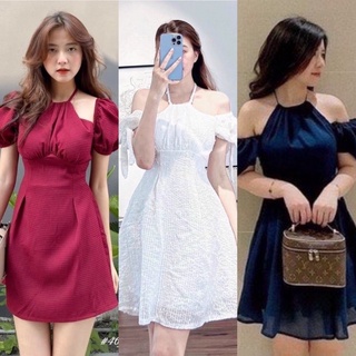ĐẦM TRỄ VAI CỔ YẾM