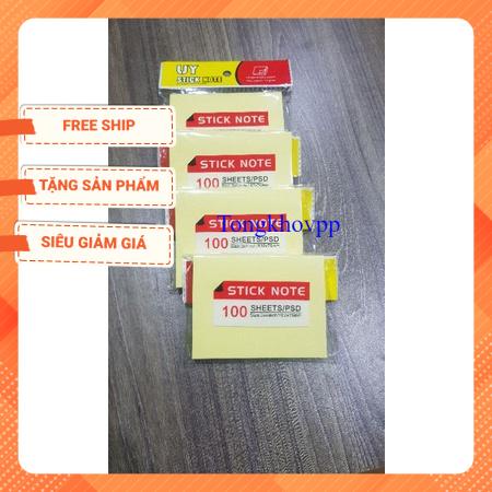 Giấy nhớ 3x4-Giấy nhắc việc kích thước 3x4