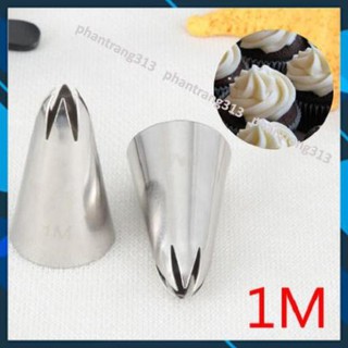 Xả kho Đui/đuôi đúc bắt kem inox 1M, 2D dùng trang trí bánh