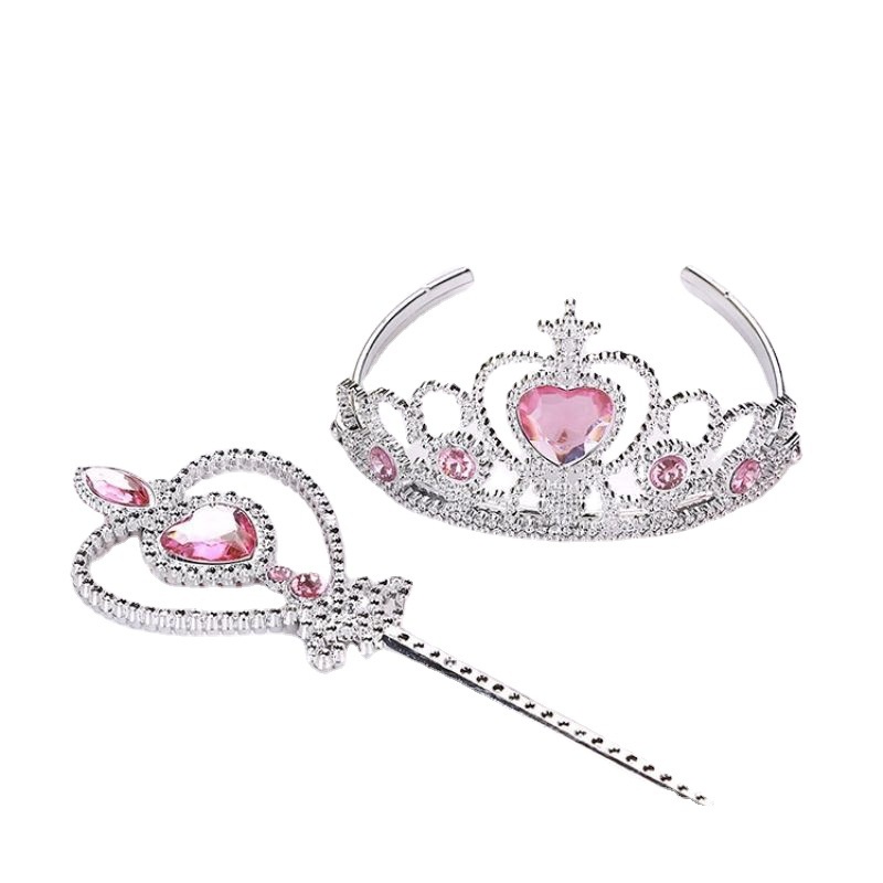 Set Phụ Kiện Vương Miện / Đũa Thần Aisha Dễ Thương Xinh Xắn