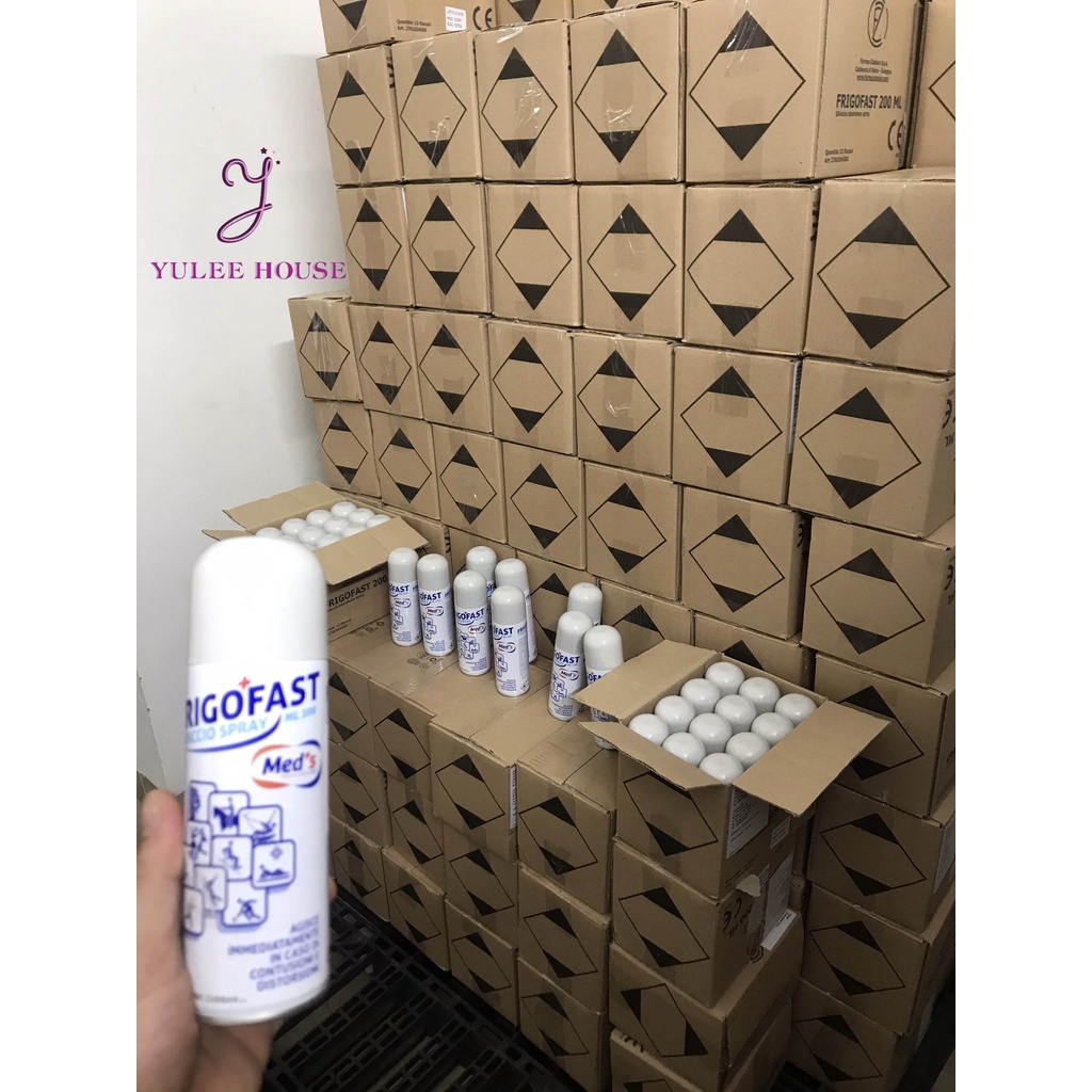 CHAI XỊT FRIGO FAST GIẢM ĐAU DO CHẤN THƯƠNG, BONG GÂN, SƯNG TẤY KHI CHƠI THỂ THAO 200ML