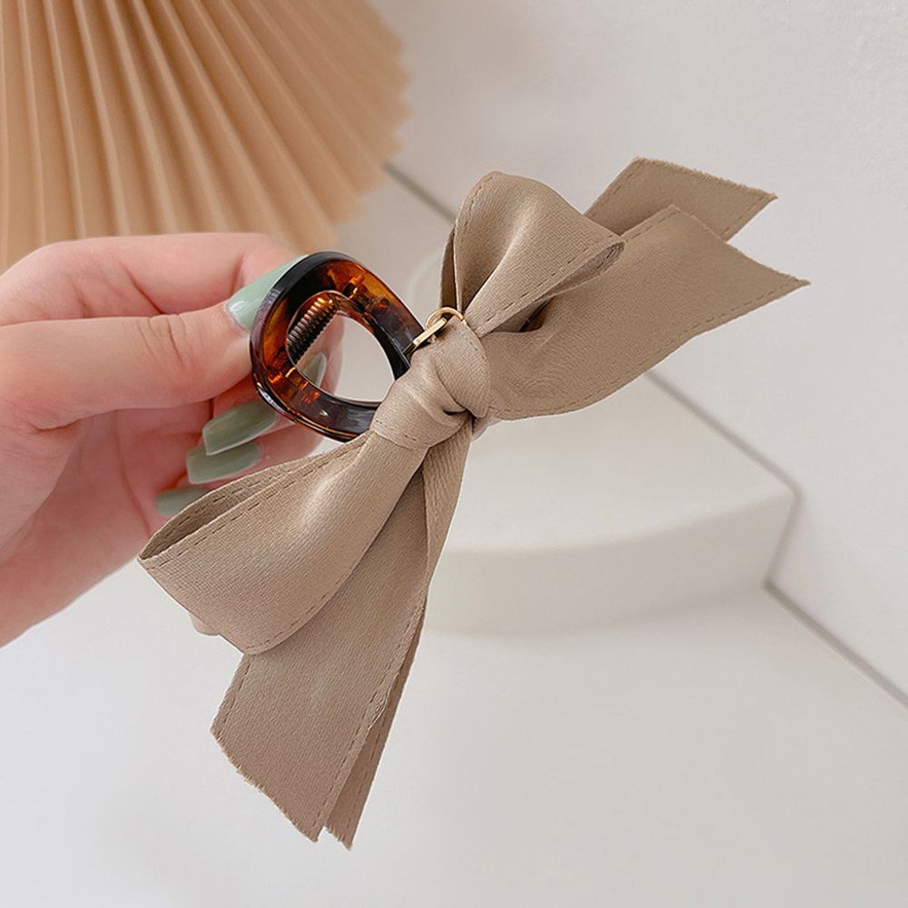 Kẹp tóc càng cua nhiều màu sắc tùy chọn thanh lịch hỗ trợ rửa mặt dành cho nữ