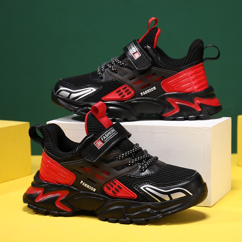 Giày Thể Thao Siêu Nhẹ Thoáng Khí Hàng Mới Dành Cho Bé Trai Bé Gái