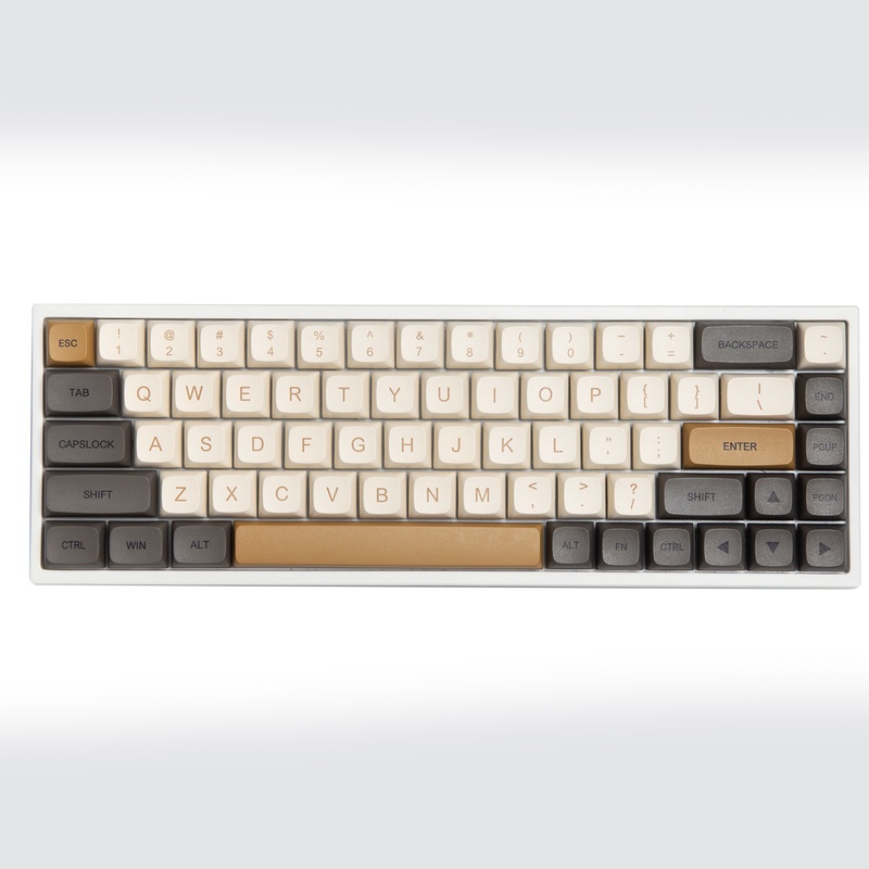 Shimmer Keycap XDA Profile Retro Keycap PBT Dye Bàn phím cơ học Keycap 125 Phím