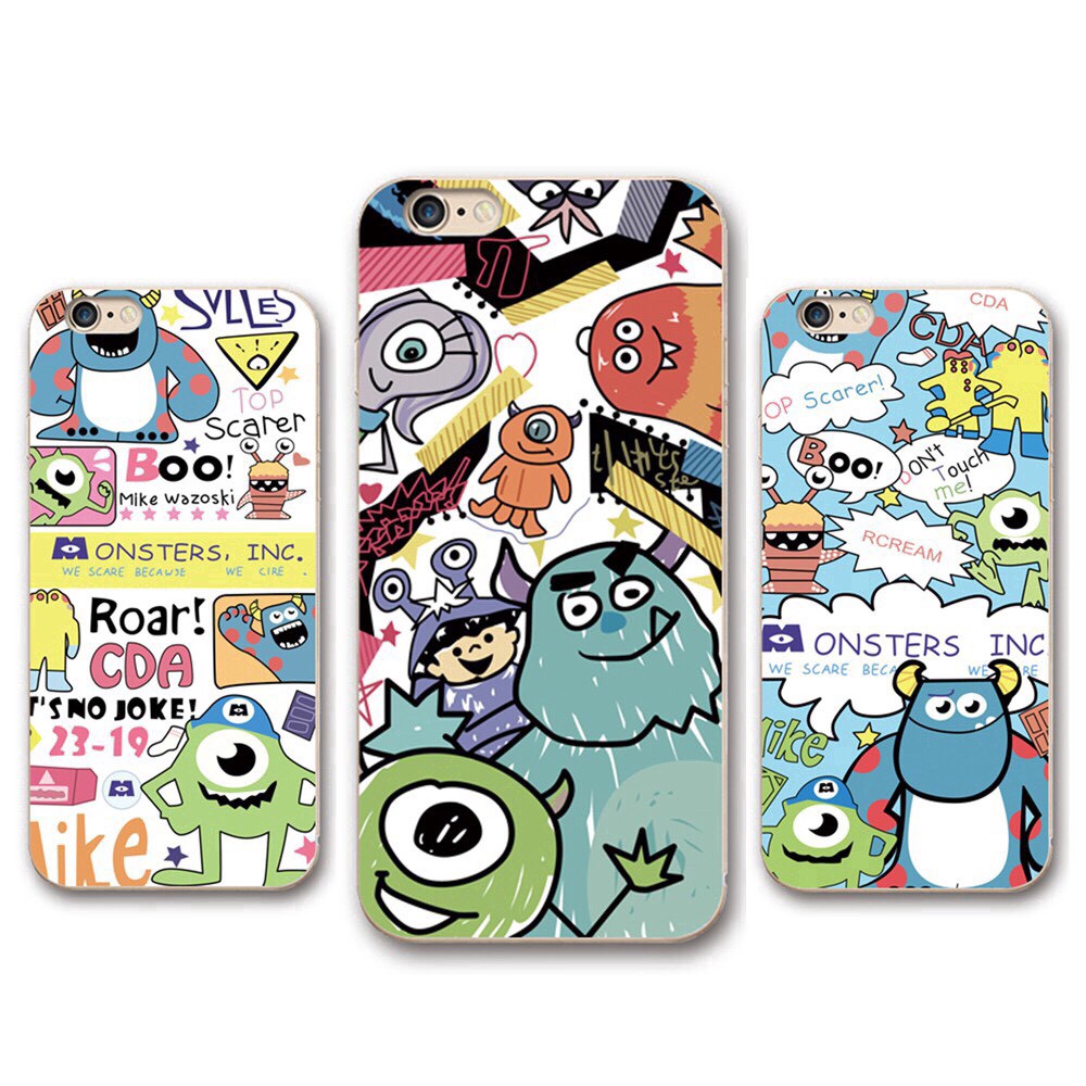 Ốp lưng iphone in hình hoạt hình Monster 6 6S 6Plus 6S Plus 7Plus 8Plus X XSMax 11 11 Pro 11 ProMax - Infinity Case M174 | BigBuy360 - bigbuy360.vn