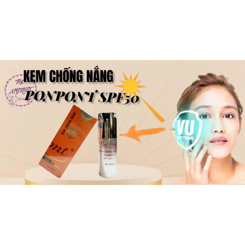 KEM CHỐNG NẮNG PONPONT SPF50