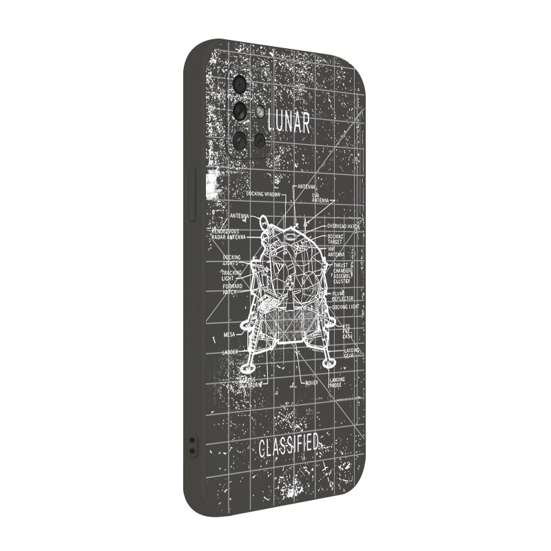 Ốp Điện Thoại Góc Vuông Họa Tiết Không Gian Cho Samsung Galaxy A31 A32 4G A52 A72 5G A11 A51 A20S