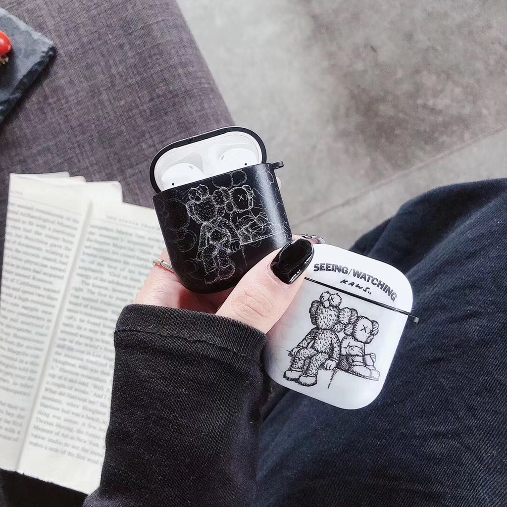 Vỏ Bảo Vệ Hộp Đựng Tai Nghe Airpods Chống Rơi In Hình Kaws Cá Tính | BigBuy360 - bigbuy360.vn