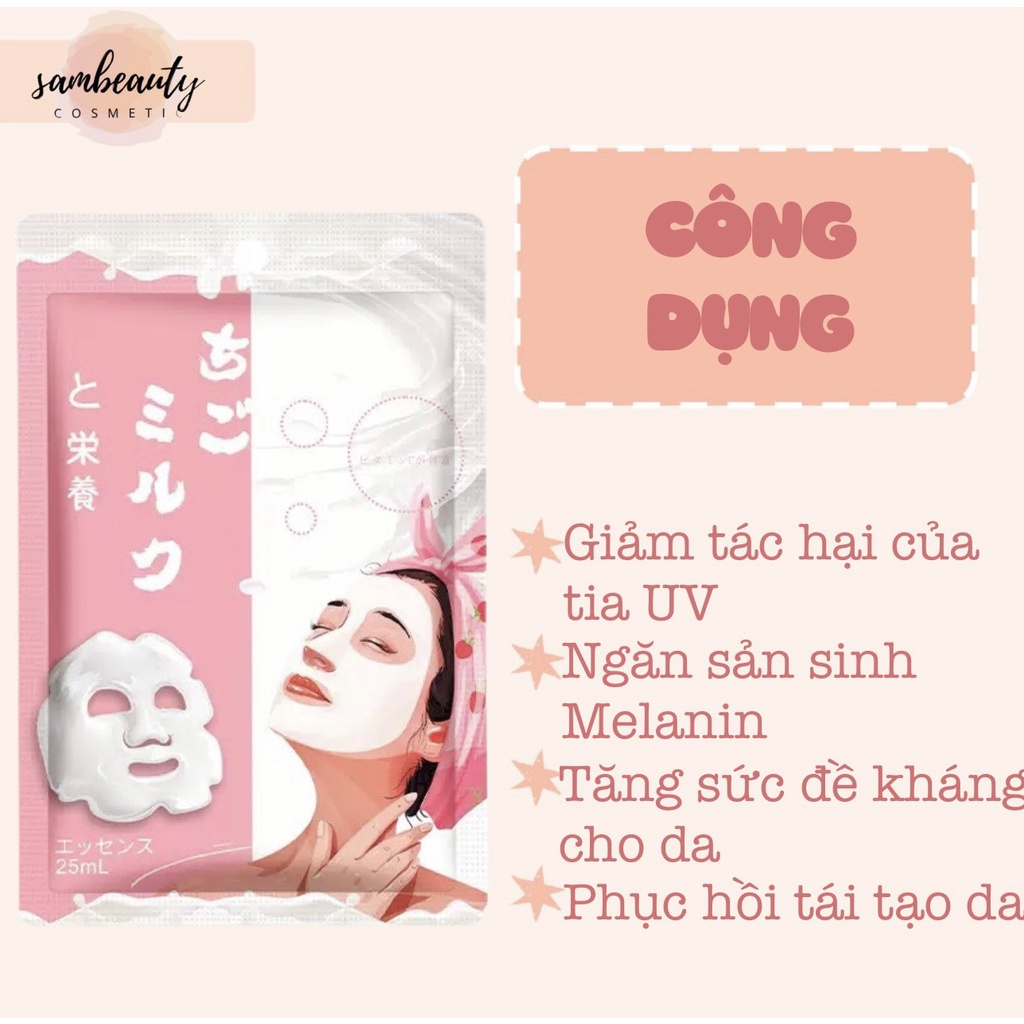 MẶT NẠ CÁM GẠO, MẶT NẠ DƯỠNG DA DƯỠNG ẨM kết hợp với tinh chất bồ công anh và lá ô liu cho làn da mịn màng trắng sáng