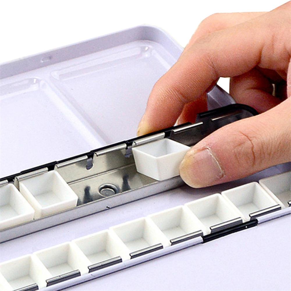 Set 14 / 24 / 6 Khay Rỗng C7K1 Vẽ Màu Nước Bằng Acrylic