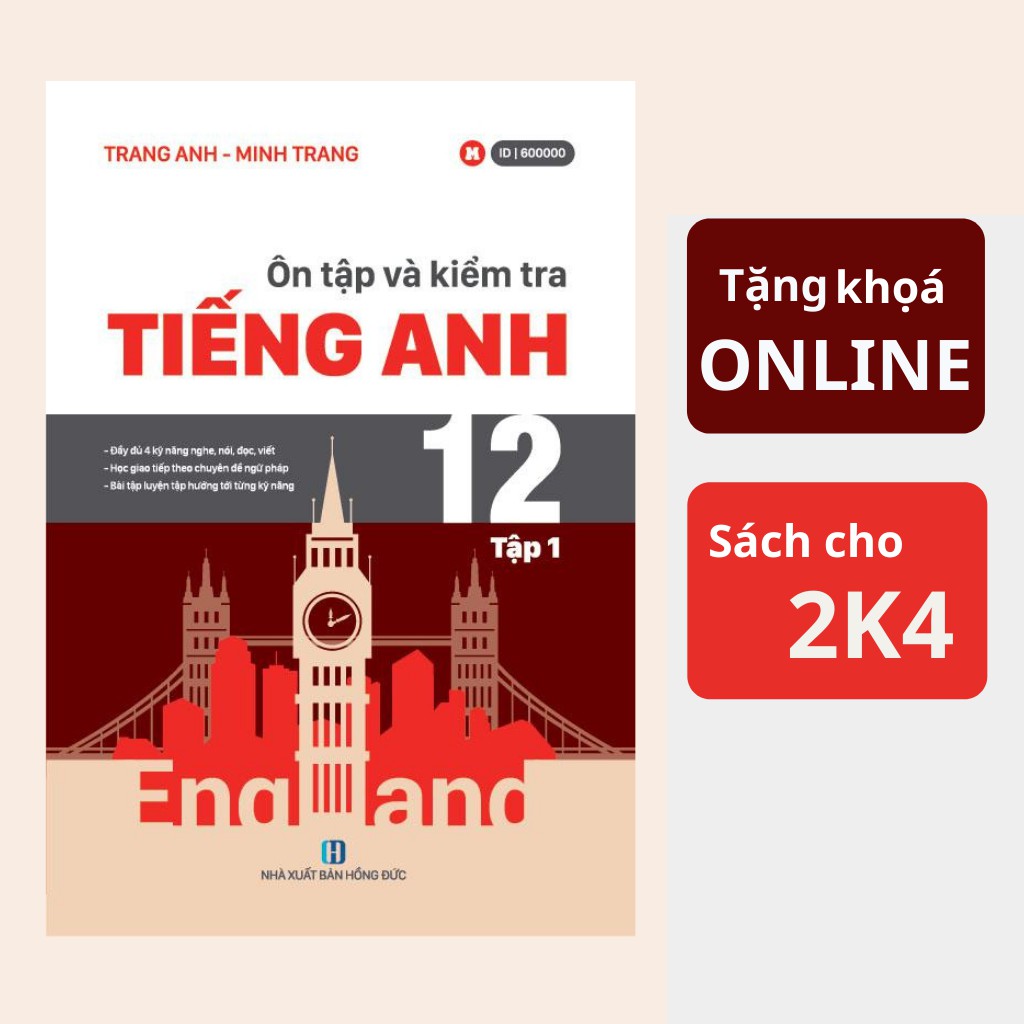 Sách tiếng anh lớp 12, Ôn tập và kiểm tra Tiếng anh tập 1.