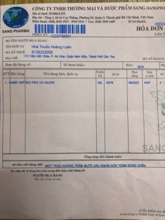 Combo 10 gói men vi sinh Antibio Pro - Bayer