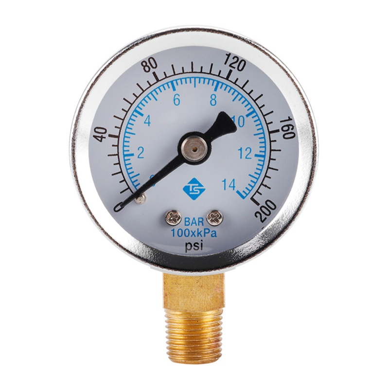Đồng Hồ Đo Áp Suất Nước yu 0-200psi 0-14bar 1 8 npt Chất Lượng Cao