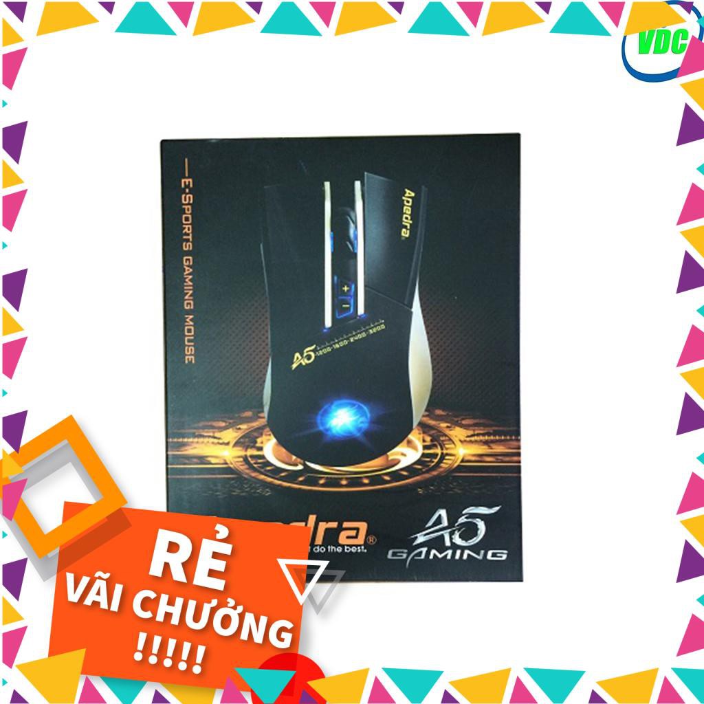 [RẺ VÔ ĐỊCH] Bộ phím chuột Gaming Apdra GK49 + A5 - Led Rainbow - Chuột A5 Led RGB - Có kê tay [CHẤT] | BigBuy360 - bigbuy360.vn