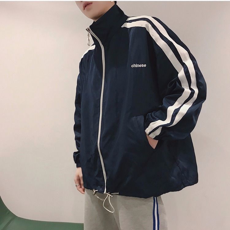 Áo Khoác Bóng Chày Mỏng Phong Cách Hip Hop Thời Trang Mùa Thu Cho Nam | BigBuy360 - bigbuy360.vn
