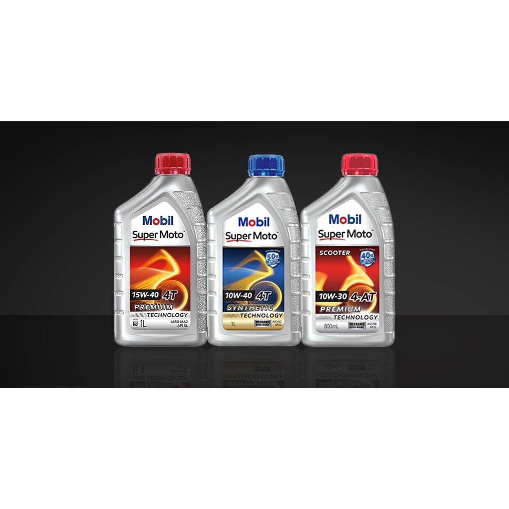 Dầu nhớt xe máy Mobil Super Moto 15W40