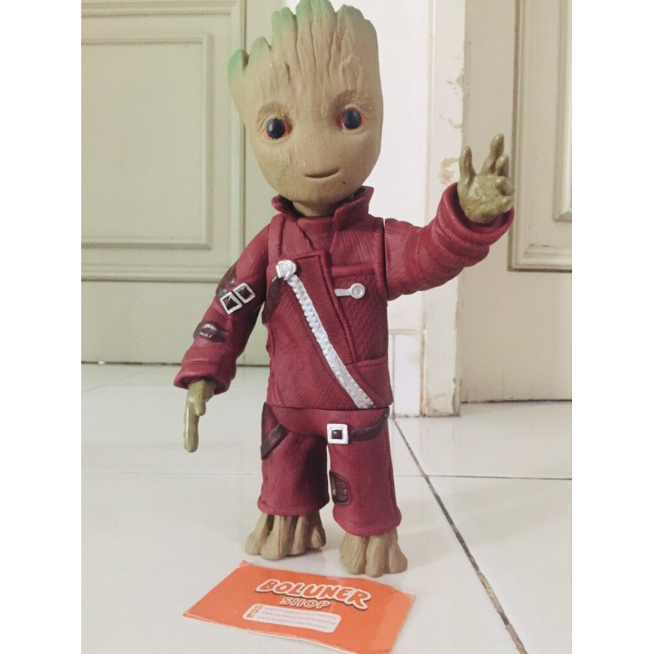 Mô Hình Nhân Vật Groot Nhảy Múa Trong Phim Avenger Marve Iron Man