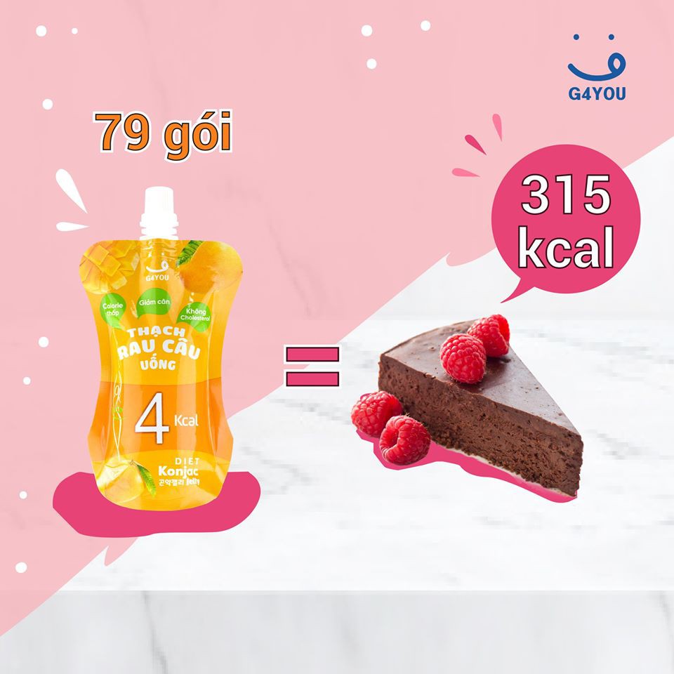 THẠCH UỐNG HỔ TRỢ GIẢM CÂN G4YOU | BigBuy360 - bigbuy360.vn