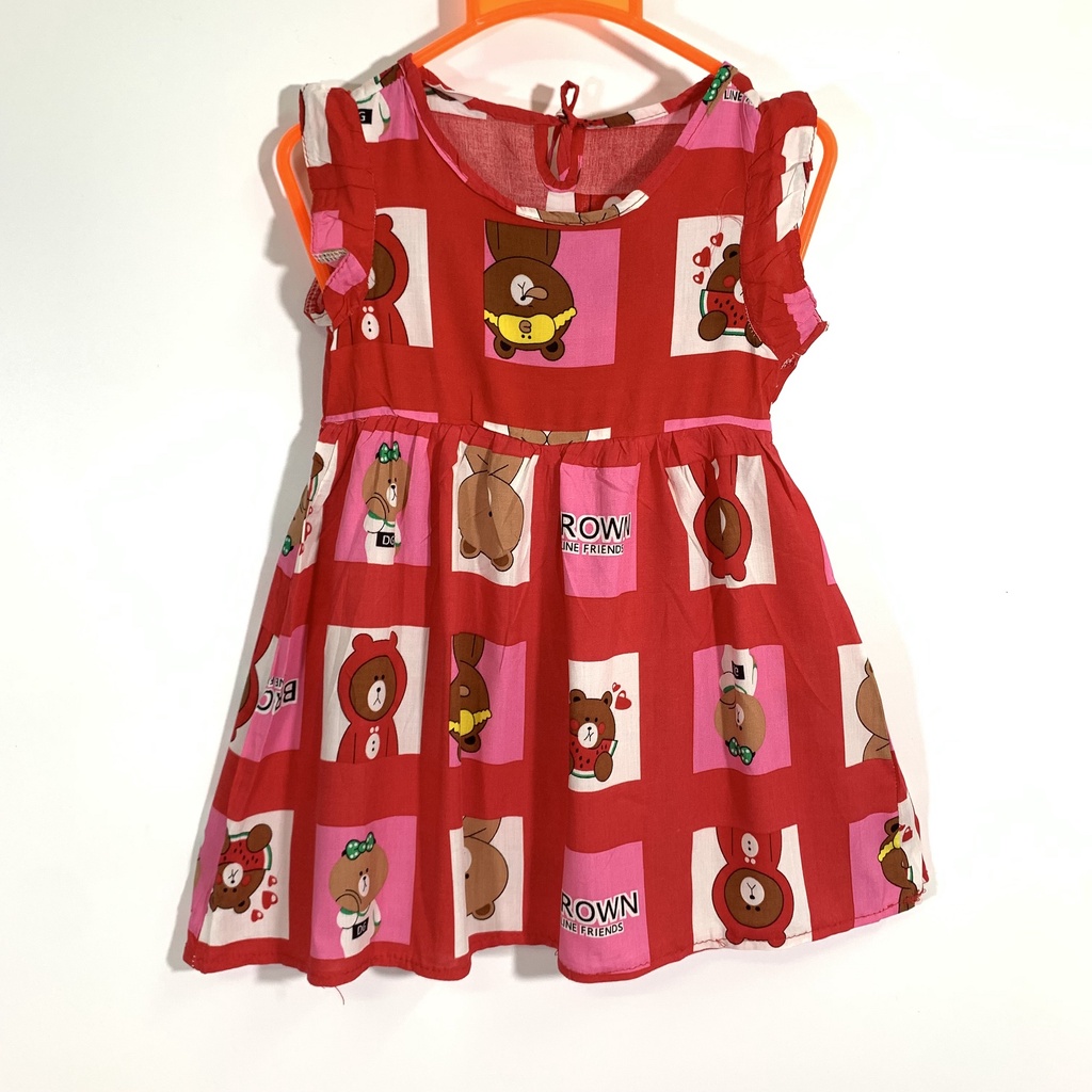 Váy lanh lụa/Tole cho bé từ 1-7 tuổi, váy cánh tiên mùa hè cho bé gái