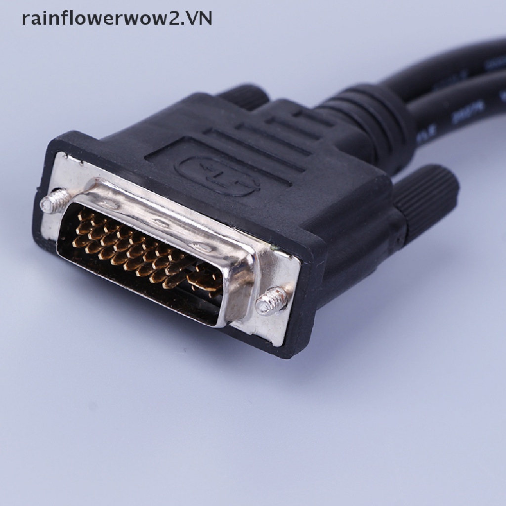 Cáp ChuyểN ĐổI Chữ y DVI-I 24 + 5 Pin Sang 2 / two VGA Chuyên DụNg
