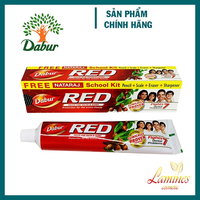 [COMBO] Bộ Đôi Kem Đánh Răng Dabur Red Và Tinh Dầu Trắng Răng Pearl Drops Ngăn Ngừa Mảng Bám