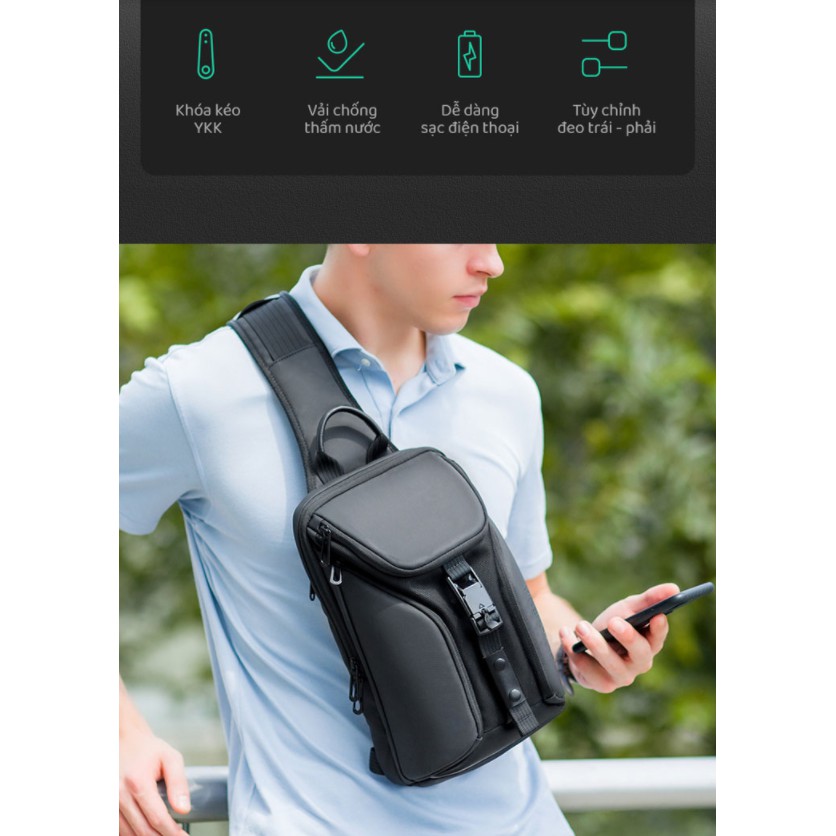 Túi đeo chéo Mark Ryden – MINI EXPEDITION công nghệ 5.0 chống nước chống bụi hiệu quả