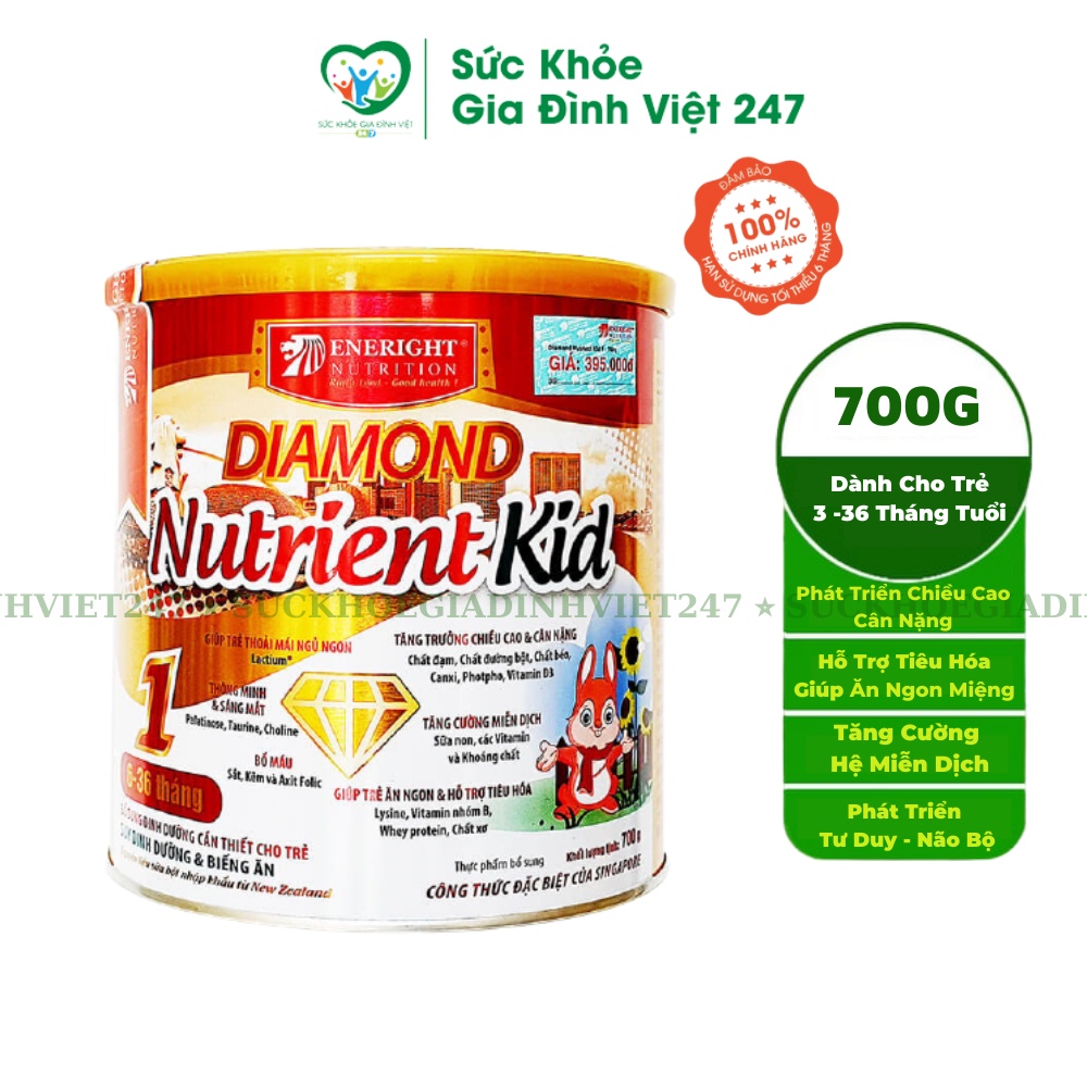 Sữa Diamond Nutrient kid 1- 700g