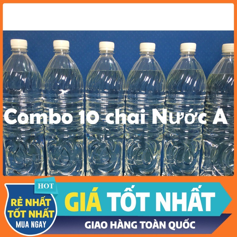 Nước A - Nước Anolyte set 10 chai 1,5l