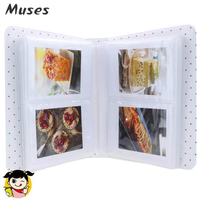 Muse07 Photo Paper Film Album Set for Fujifilm Instax Mini Camera, Polaroid Snap, Z2300, SocialMatic & Zip