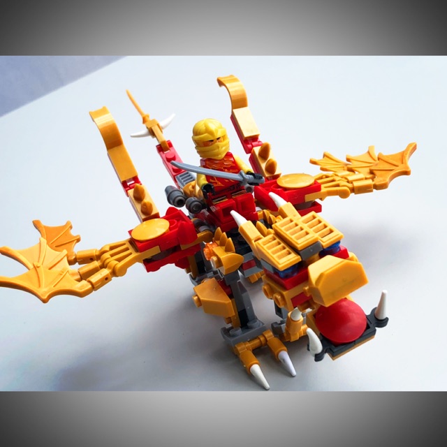 LEGO LẮP RÁP RỒNG LỬA  NINJA 66027 [ SIÊU HOT]