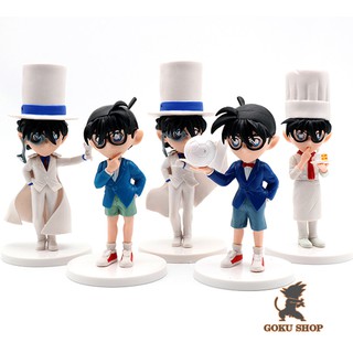 Mô hình Conan 🔥FREE SHIP🔥 Bộ 5 mô hình Conan thám tử lừng danh