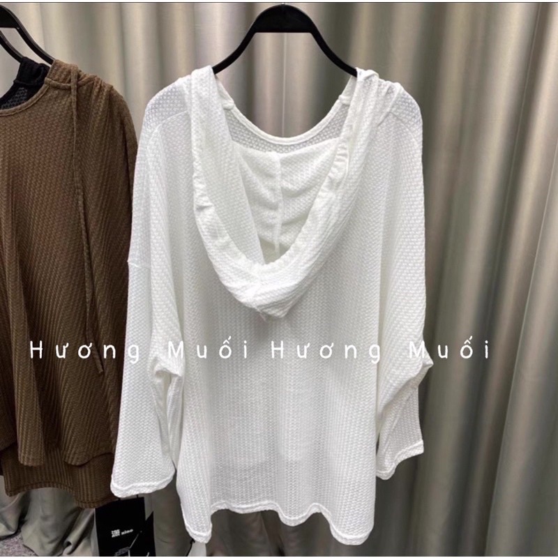 áo len xốp thu đông mũ có dây rút - hang qc loại 1 | BigBuy360 - bigbuy360.vn