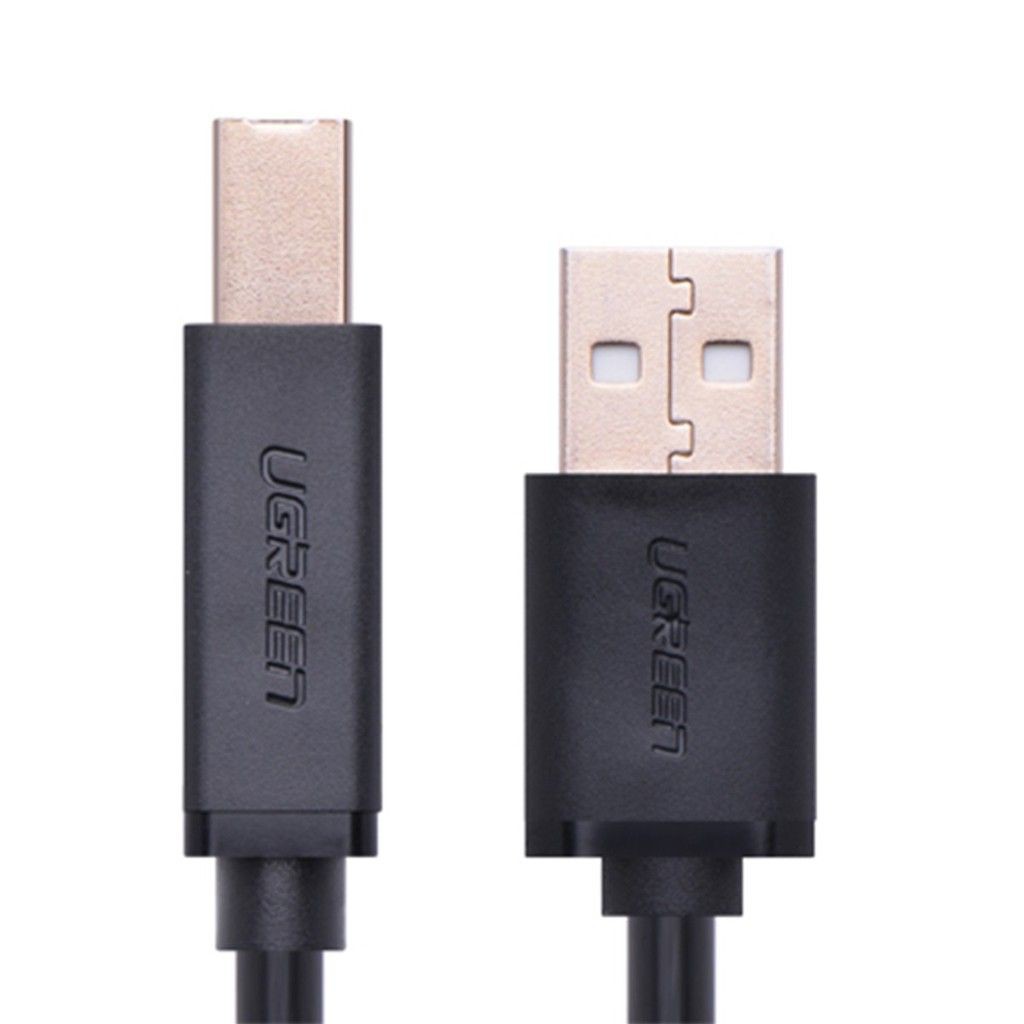 Cáp máy in USB 2.0 Ugreen 10352 (dài 5M)_Hàng chính hãng