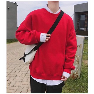 ÁO SWEATER TRƠN BASIC ĐỦ MÀU Unisex