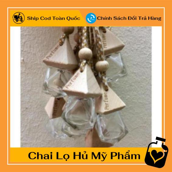 [TOP GIÁ RẺ] Vỏ lọ đựng tinh dầu treo xe chiết nước hoa, phụ kiện du lịch